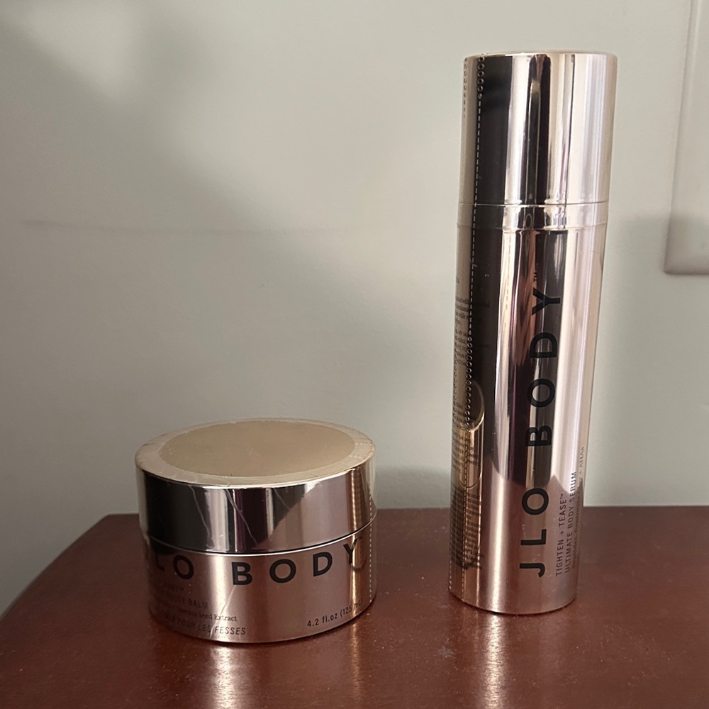 JLO Body Rose Gold Moisturizer Set